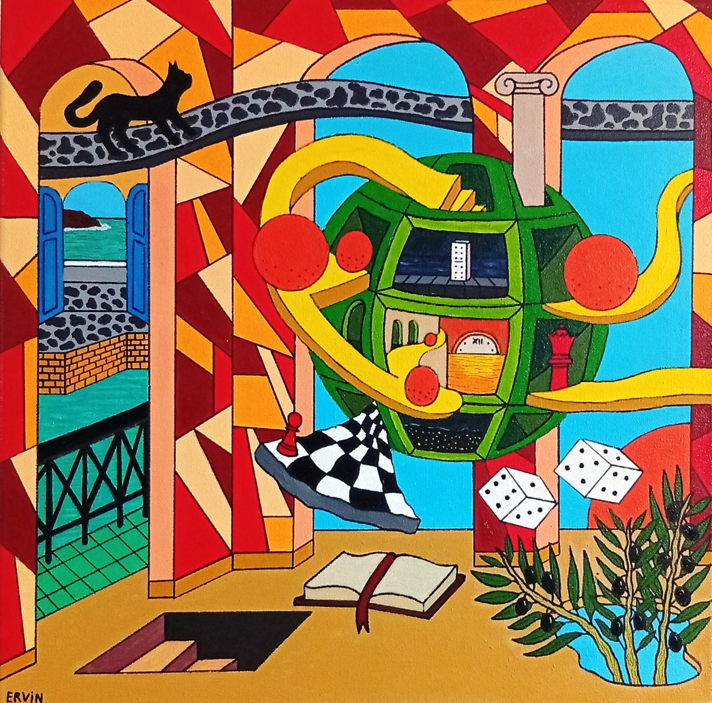 A través del espejo: exposición de Ervin Echeverría Iturra