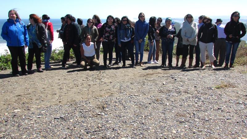 Equipos educativos en la localidad de Puerto Saavedra, Temuco.