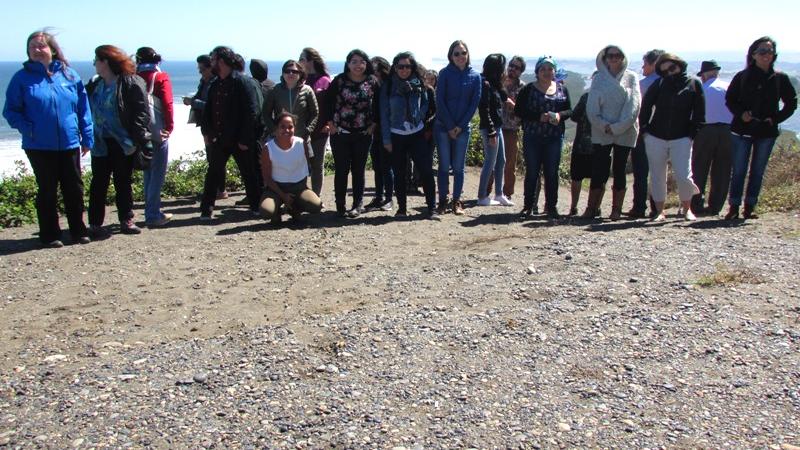 Equipos educativos en la localidad de Puerto Saavedra, Temuco.