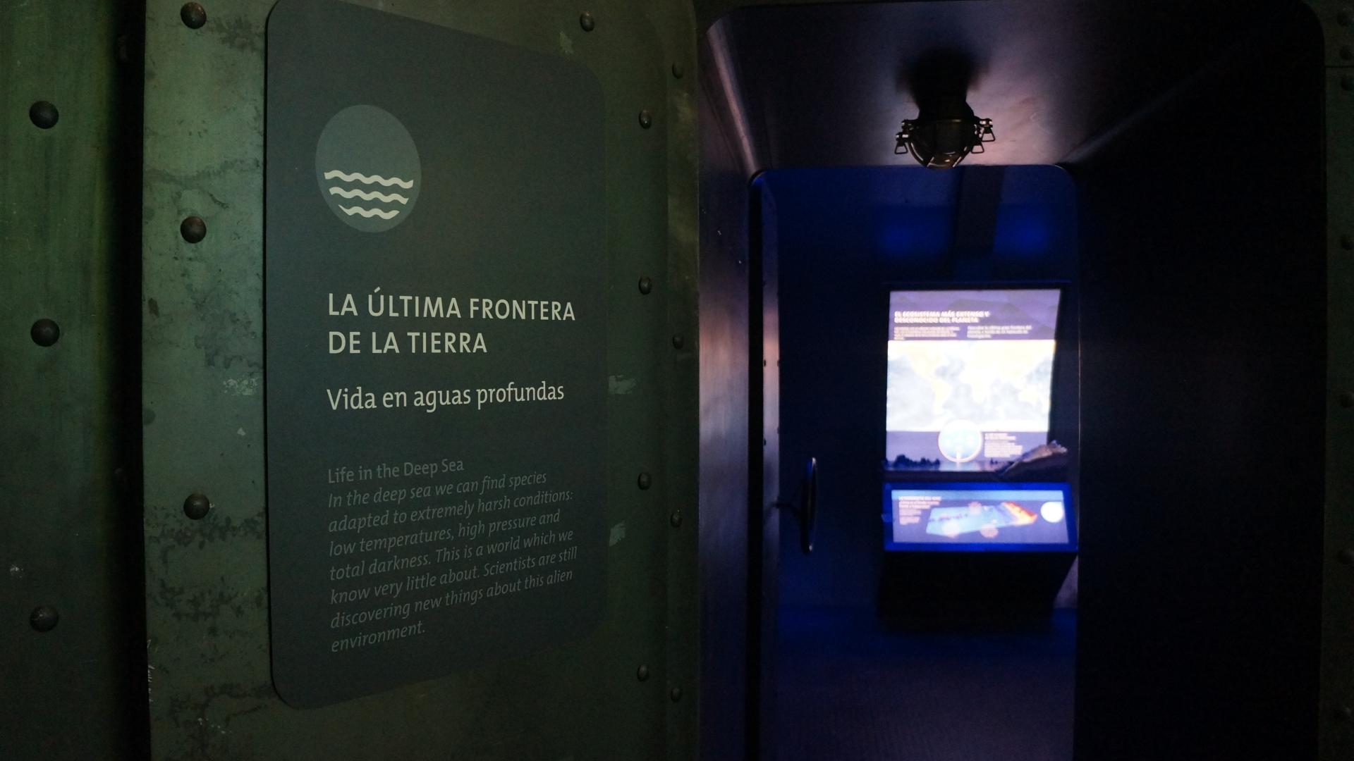 Sala fótica Museo de Historia Natural de Valparaíso