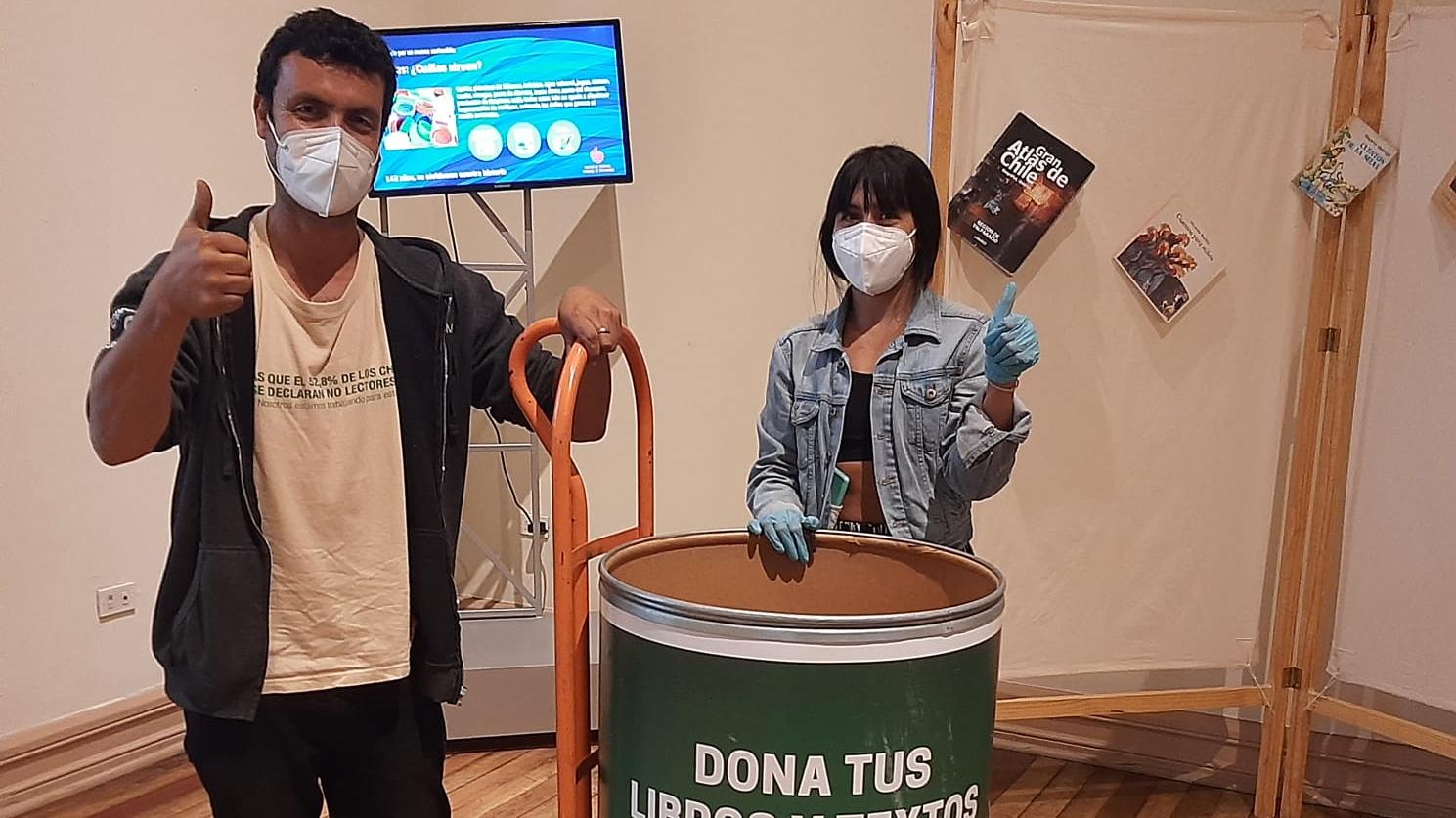 237 libro fue la primera donación del MHNV al emprendimiento social Green Libros