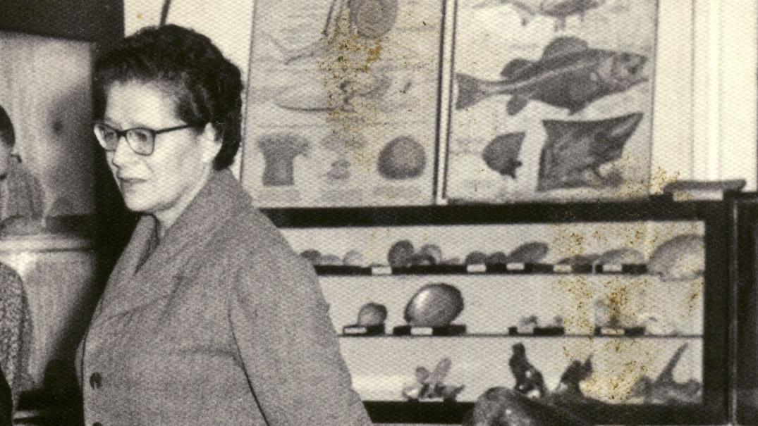 Primera directora del museo, Nina Ovalle