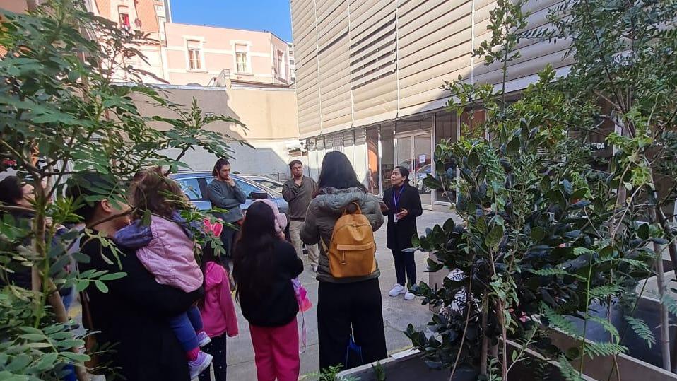 taller educativo "Reconociendo el bosque esclerófilo"