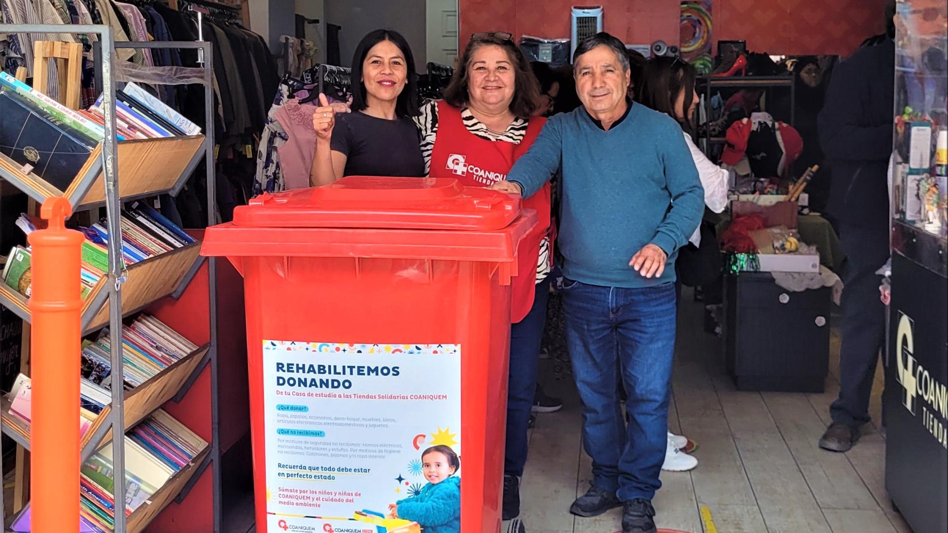 donacion de ropa para Coaniquem