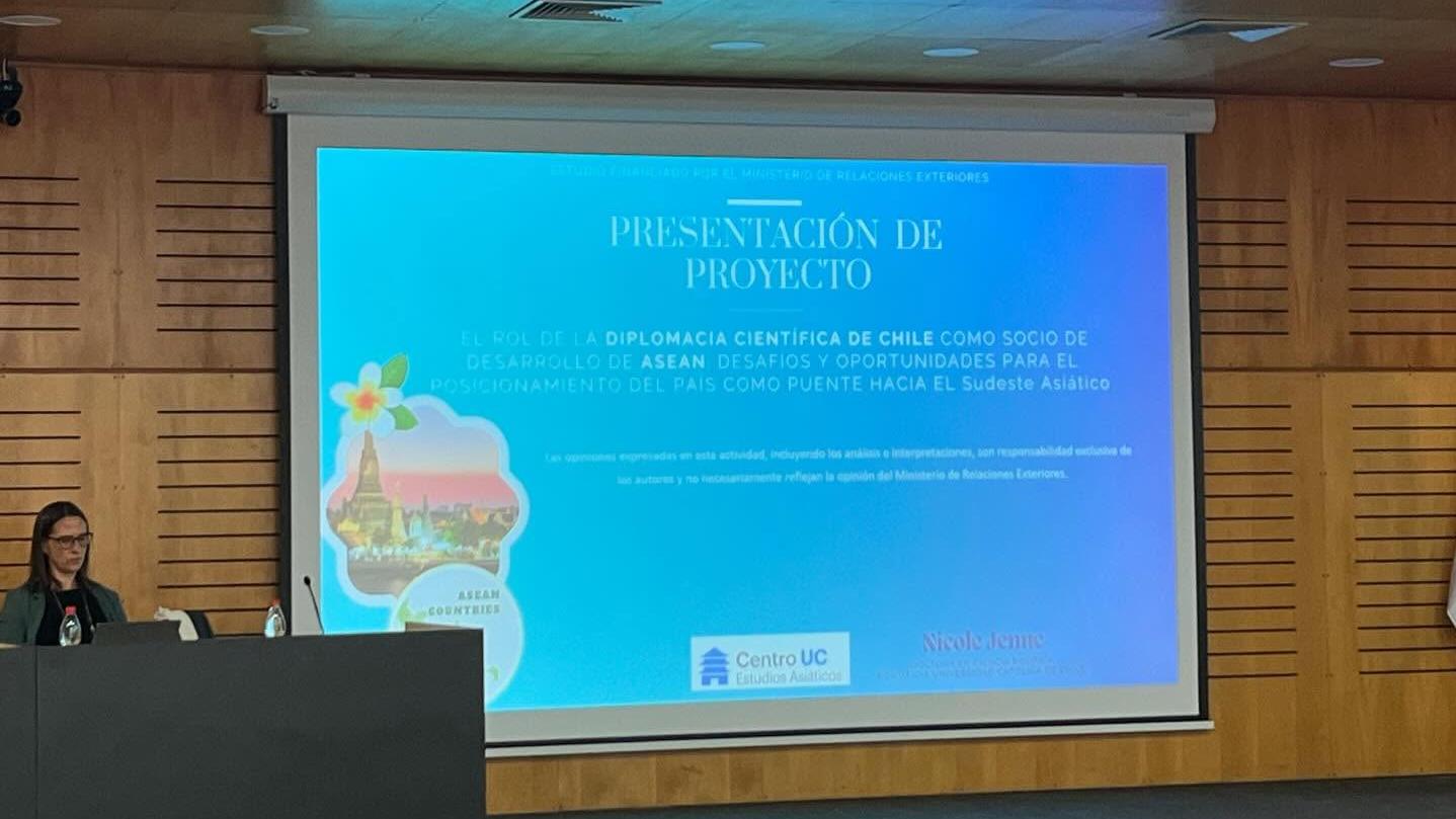 Charla: El rol de la diplomacia científica en Chile