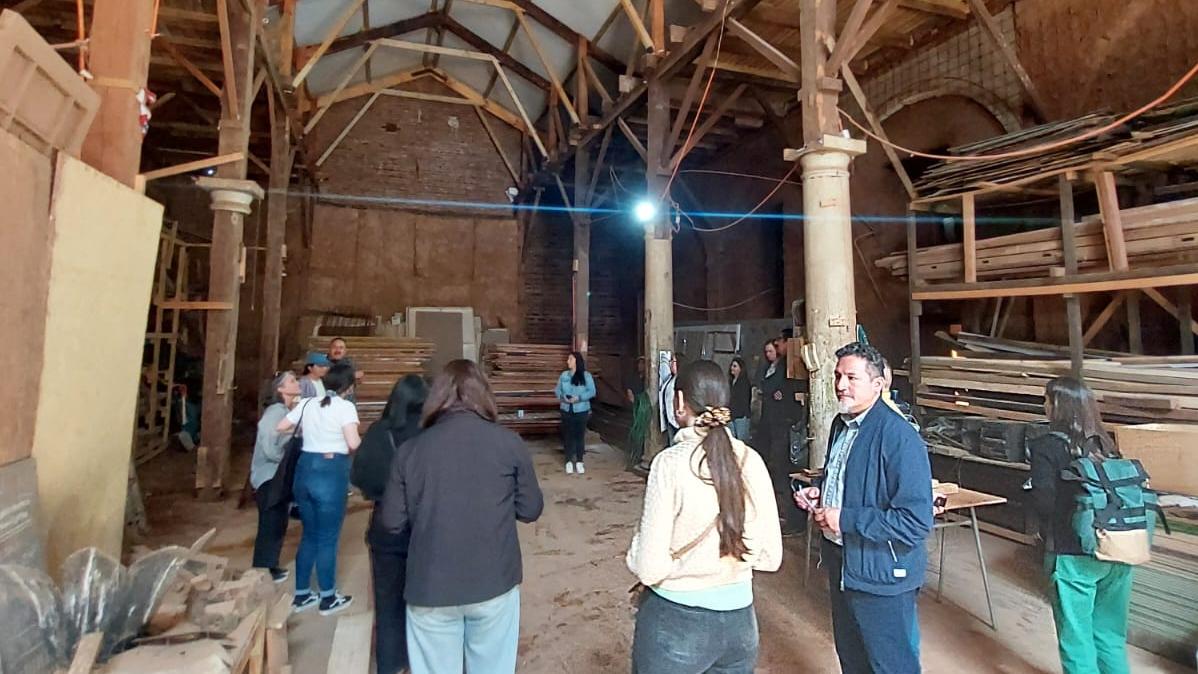 visita a espacio santa ana