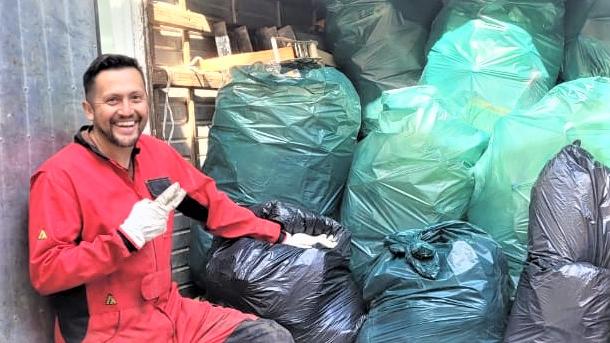 Julio Lobos reciclador Ecoandes
