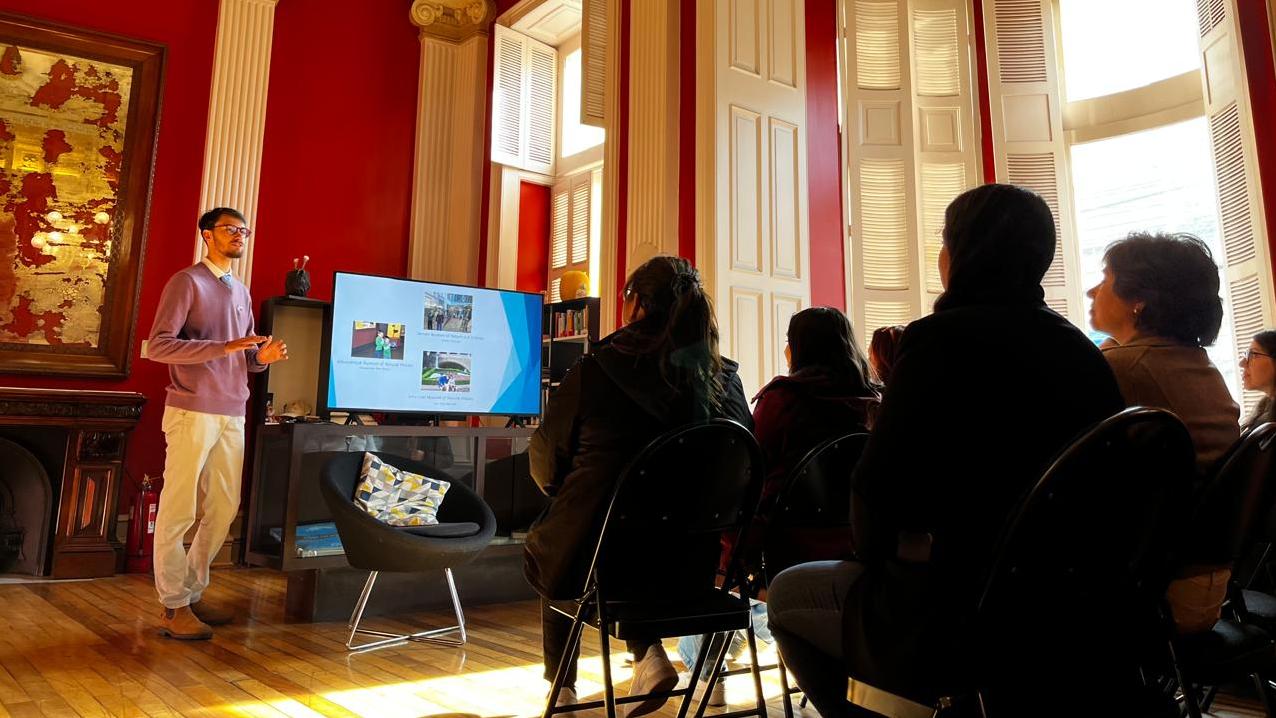 presentación de estudiante EE.UU.
