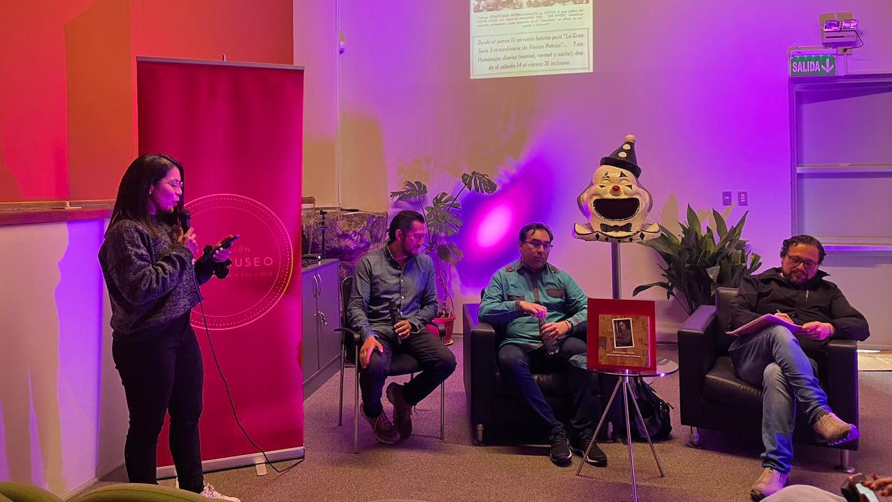 charla mes del circo “Entre carpas y olvidos”: el legado de Enrique Venturino en el circo chileno