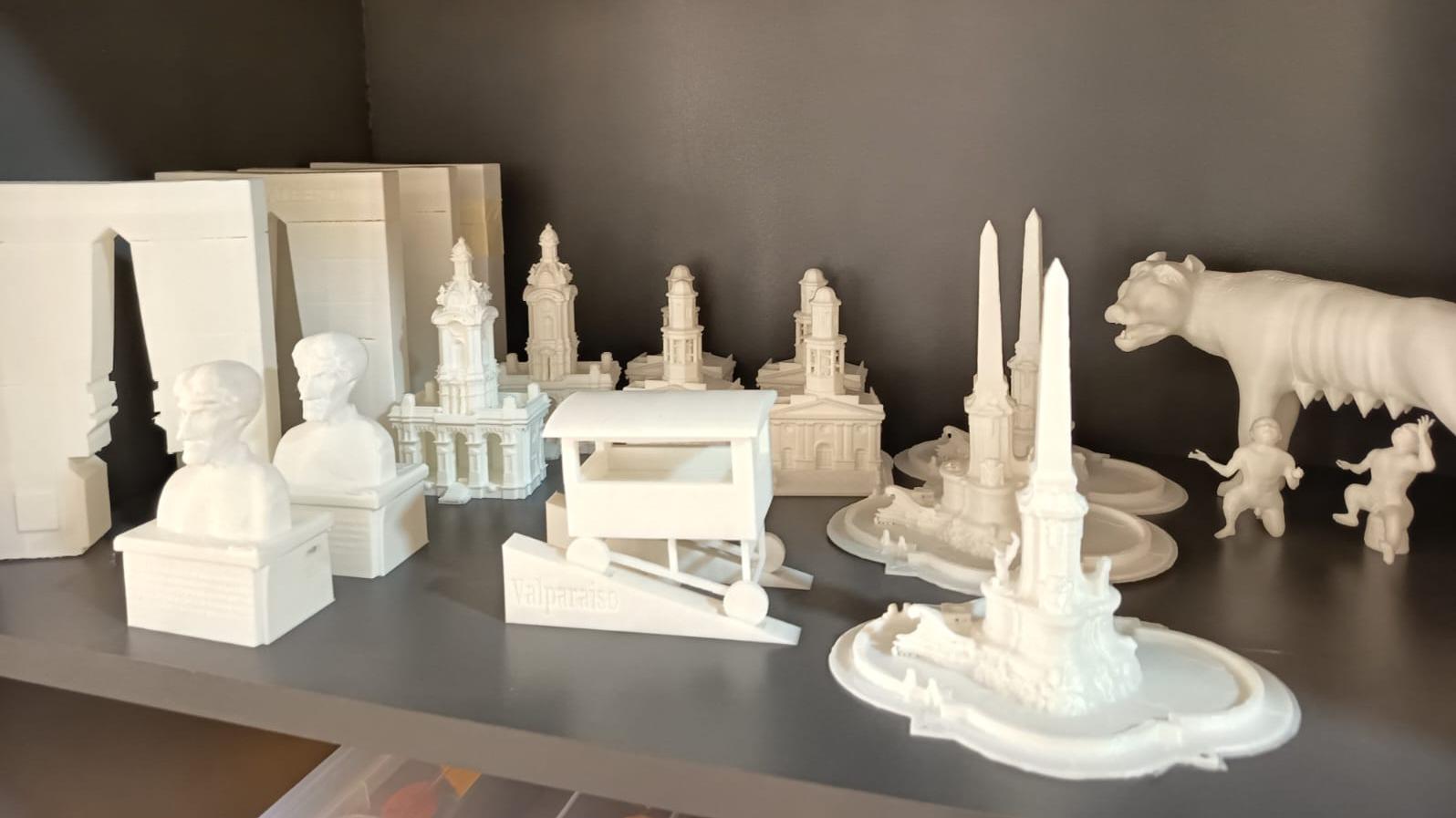 El Puerto en la punta de los dedos, taller Valparaíso 3D