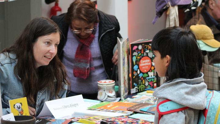 feria del libro en el museo