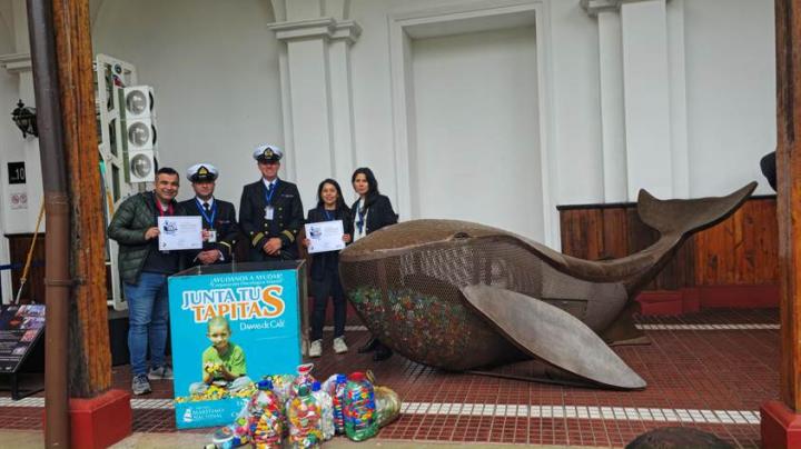 reciclaje de tapitas plásticas