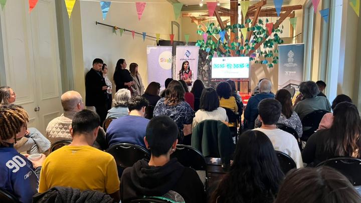 café steam en el museo