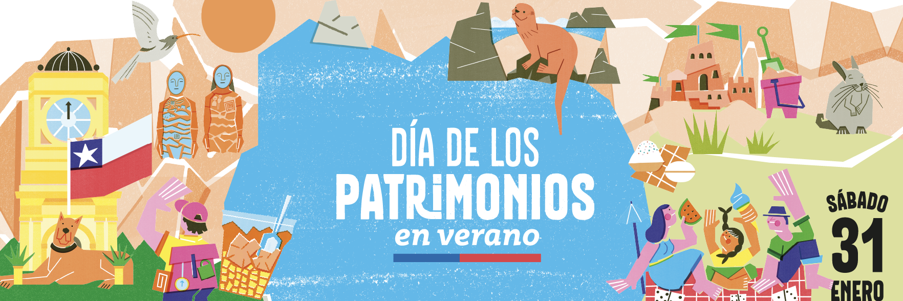día de los patrimonios en verano