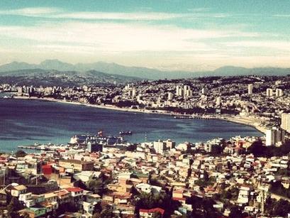 mirador marina mercante en Valparaíso