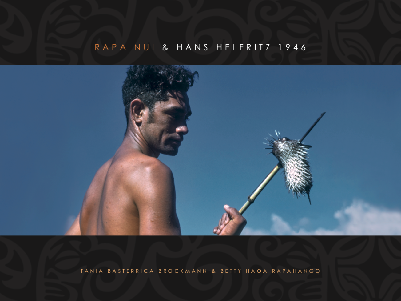 Fotografía de Hans Helfritz muestra a un habitante de Rapa Nui en 1946