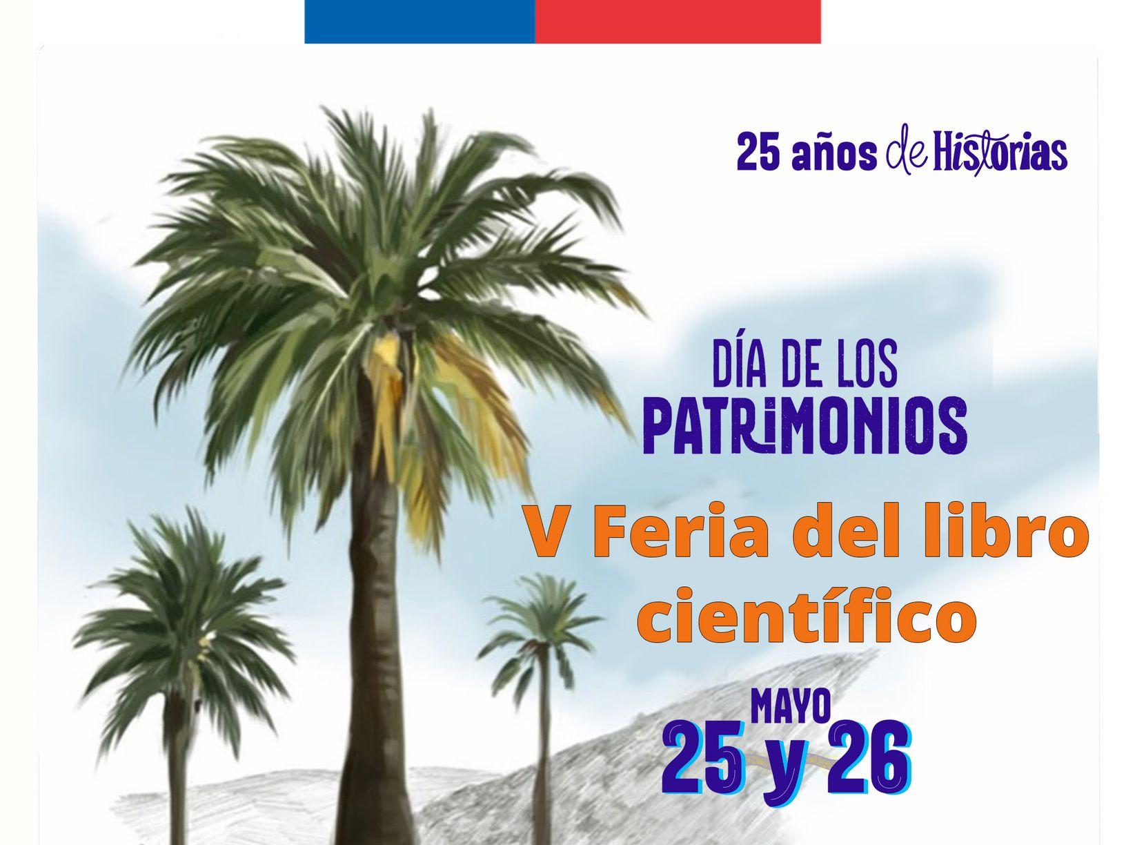 feria del libro científico en el día de los patrimonios