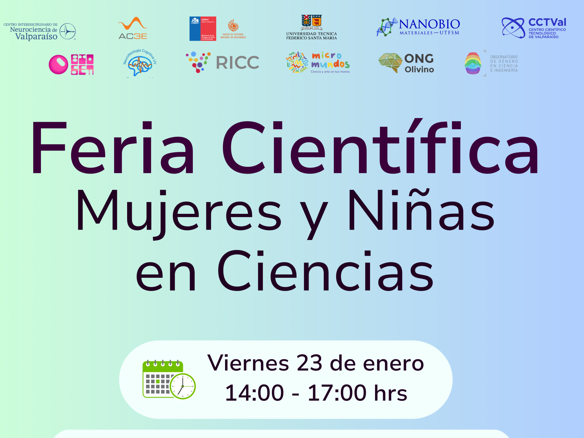 feria científica niñas
