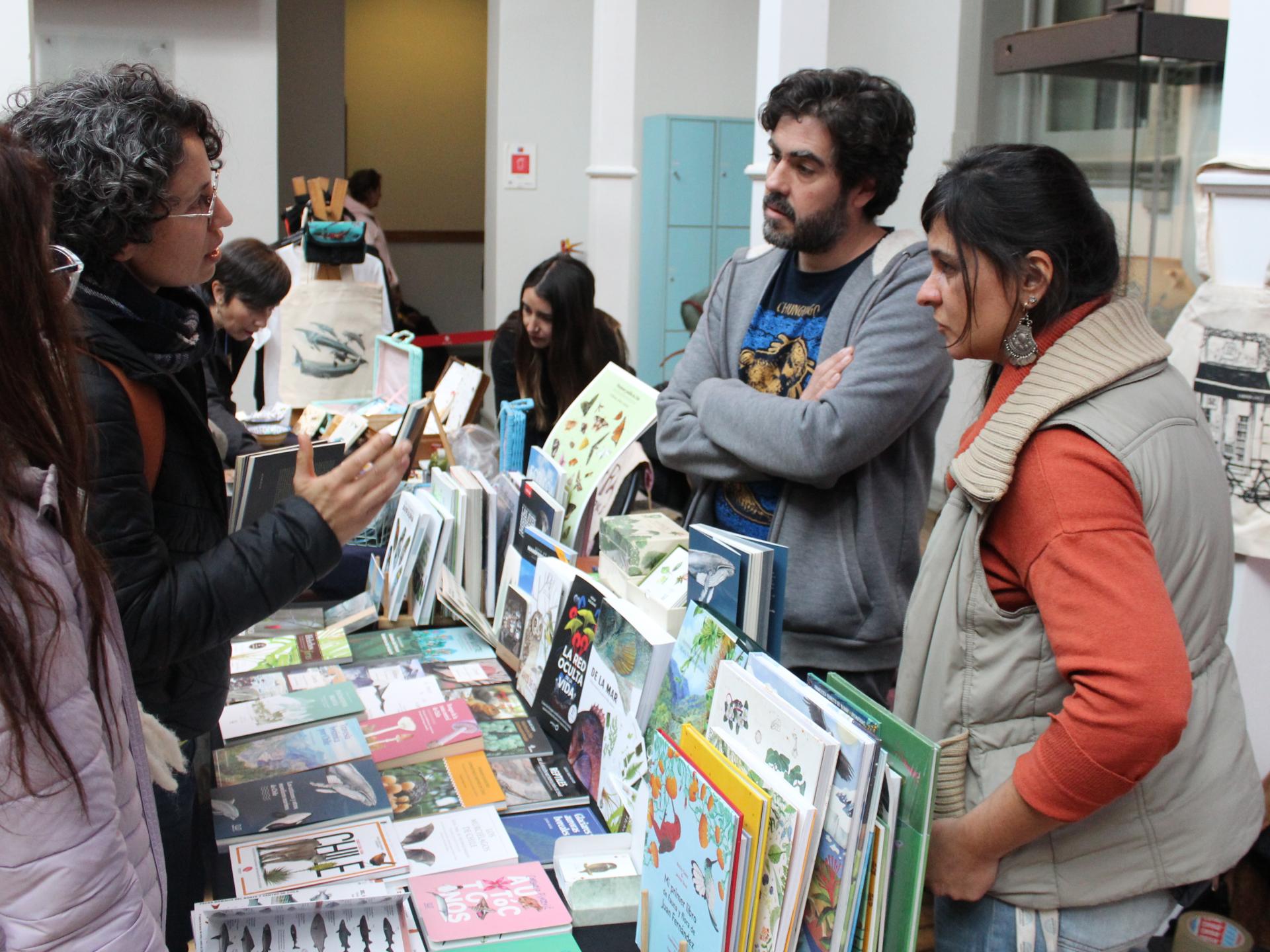 feria del libro en el museo