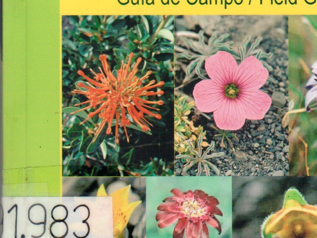 guía de campo &amp;quot;Flora Torres del Paine&amp;quot; (2006)