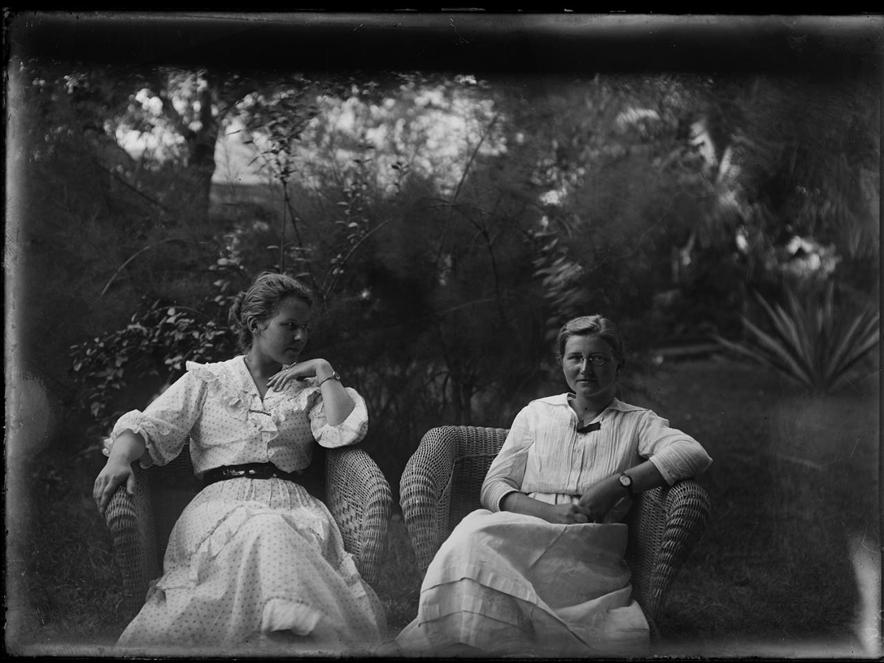 Retrato de dos mujeres