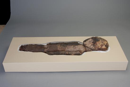 Párvulo momificado cultura Chinchorro,3300 A.C. aprox.