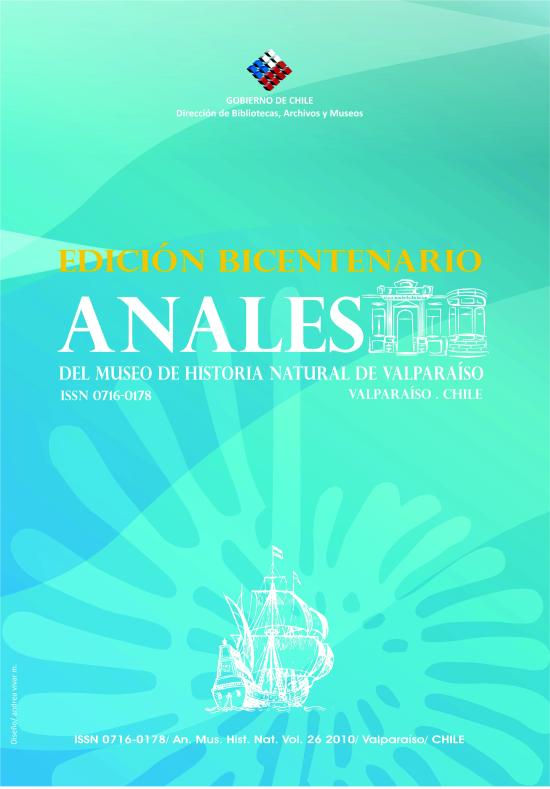 Portada revista Anales volumen 26, año 2010