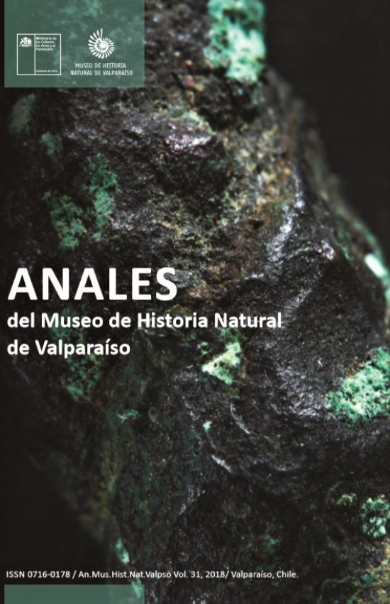 Anales 31 Portada revista Anales volumen 31, año 2018