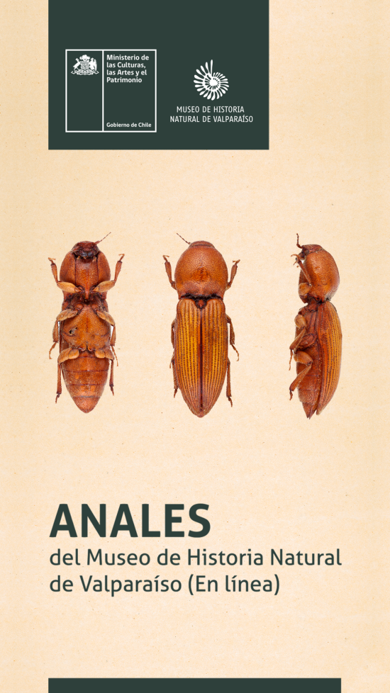 © Museum national d’Histoire naturelle – Antoine Mantilleri, 2010. The Coleoptera Colecction (EC) of the Museum national d’Histoire naturelle (MNHN-Paris) www.gbif.org/es/occurrence/583422597 Portada Anales