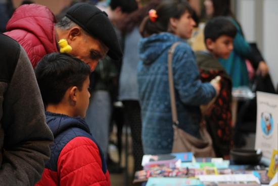 feria del libro en el museo