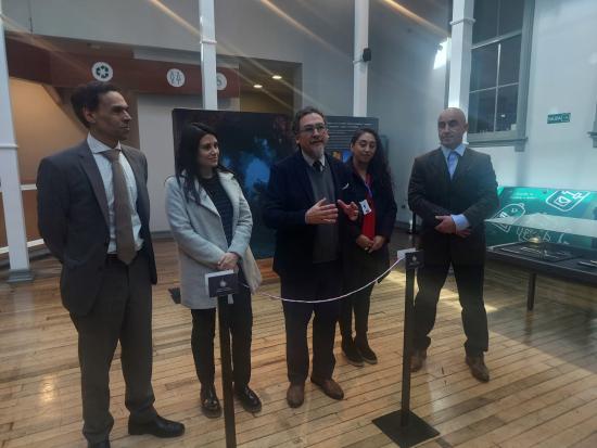 Acto de inauguración exposición fotográfica y contenidos científicos del patrimonio sub acuático