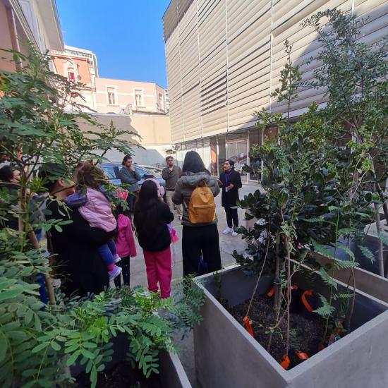 taller educativo "Reconociendo el bosque esclerófilo" 