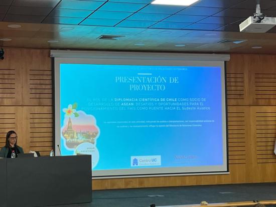 Charla: El rol de la diplomacia científica en Chile 