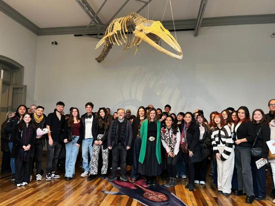 estudiantes de diseño de la universidad Viña del Mar exponen en el museo