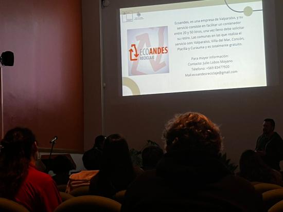 charla reciclaje de aceite