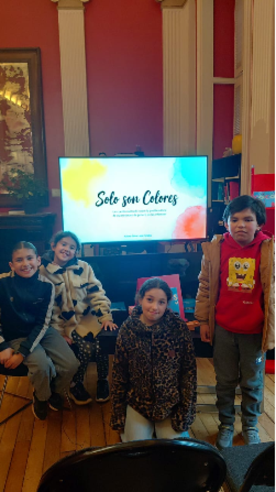 Lanzamiento del libro "Solo son Colores"