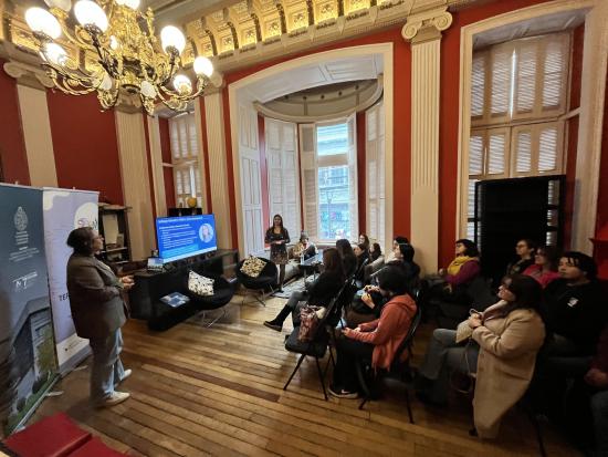 café steam en el museo