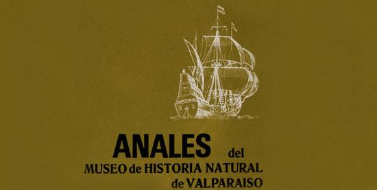 Portada de Anales del Museo de Historia Natural de Valparaíso