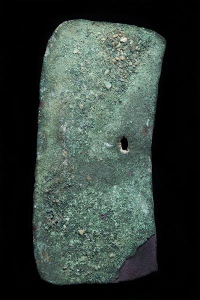 Fragmento de Tumi Diaguita-inca MHNV 1946