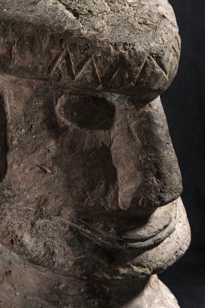 Moái maea (detalle)