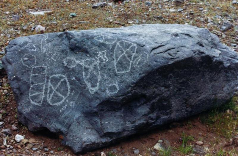 Petroglifo en sector Zapallar Petroglifo en sector Zapallar
