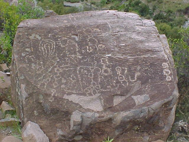 Petroglifo sector Cunlagua bajo Petroglifo sector Cunlagua bajo