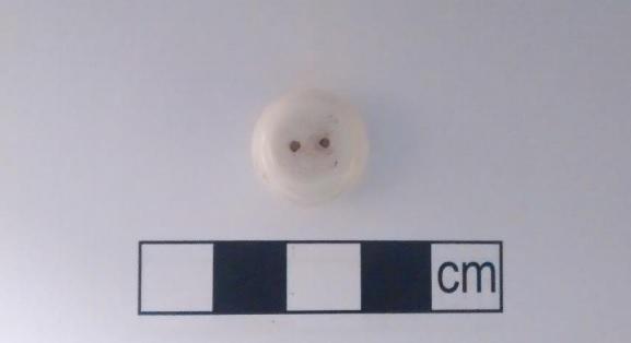 Botón de porcelana (s. XIX)