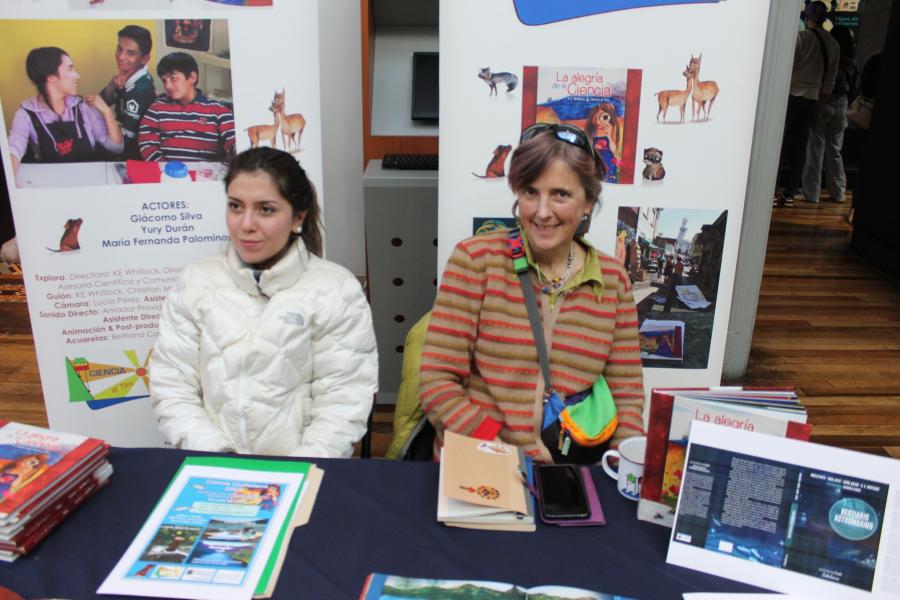 Primera feria del libro científico MHNV